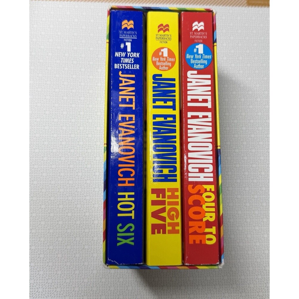 Janet Evanovich Stephanie Plum 3 Book Box Set Books 4-6
